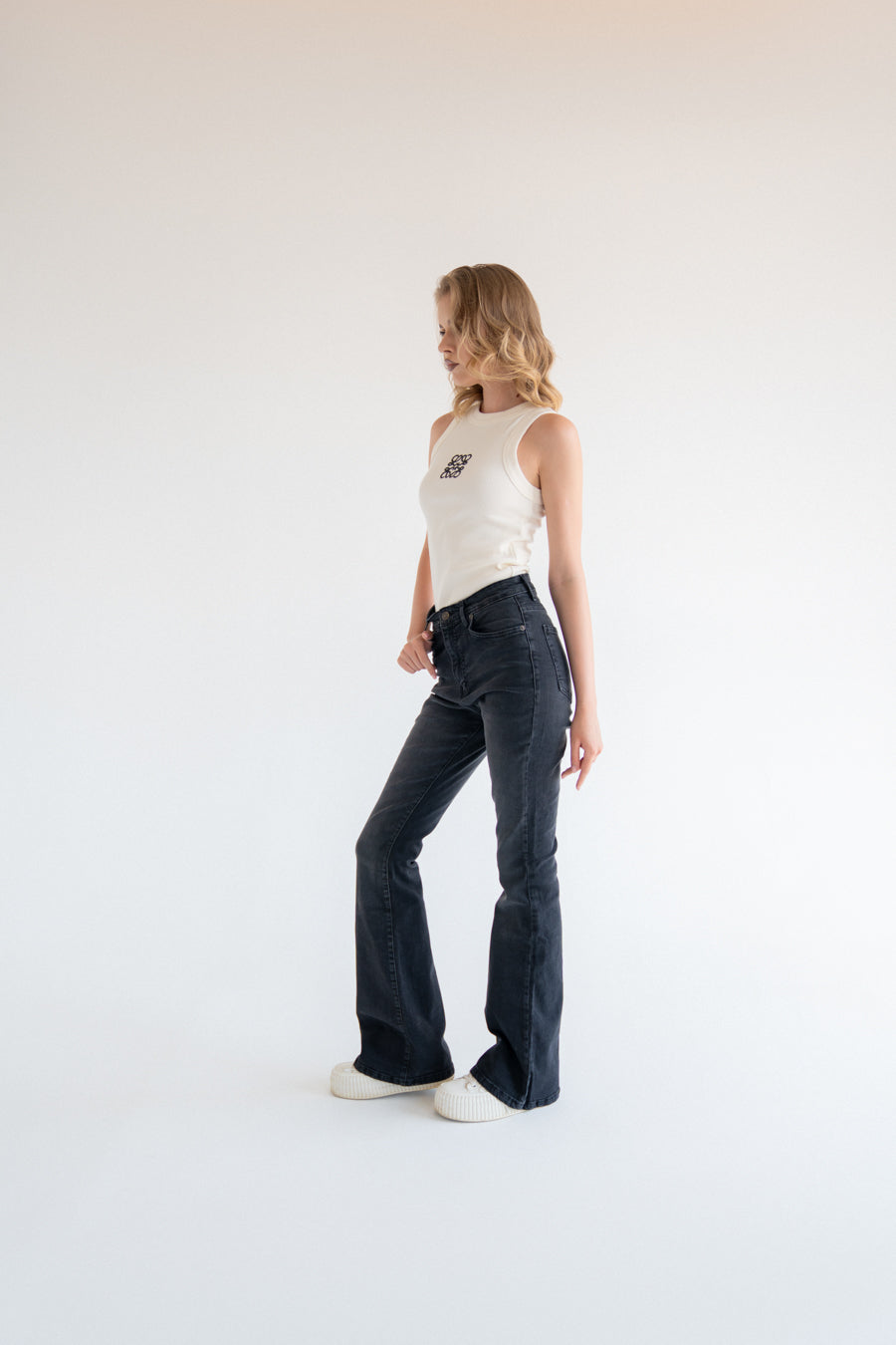 White Loewe Top